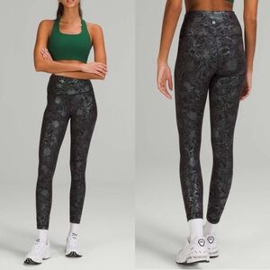 Lululemon Wunder Train High-Rise Foil Tight, 16